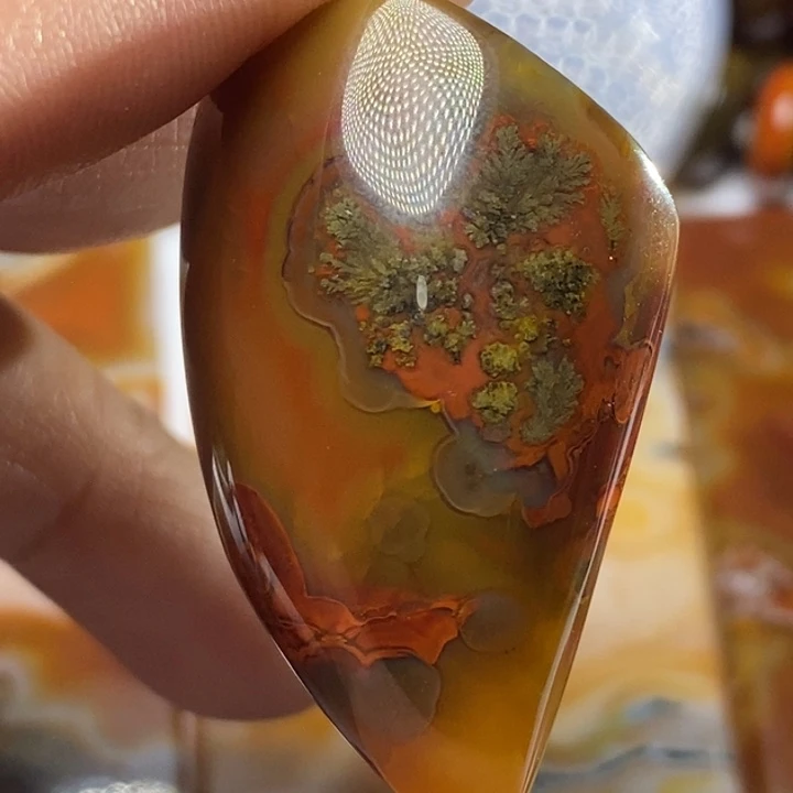 玛瑙/玉髓颈饰未镶嵌半*