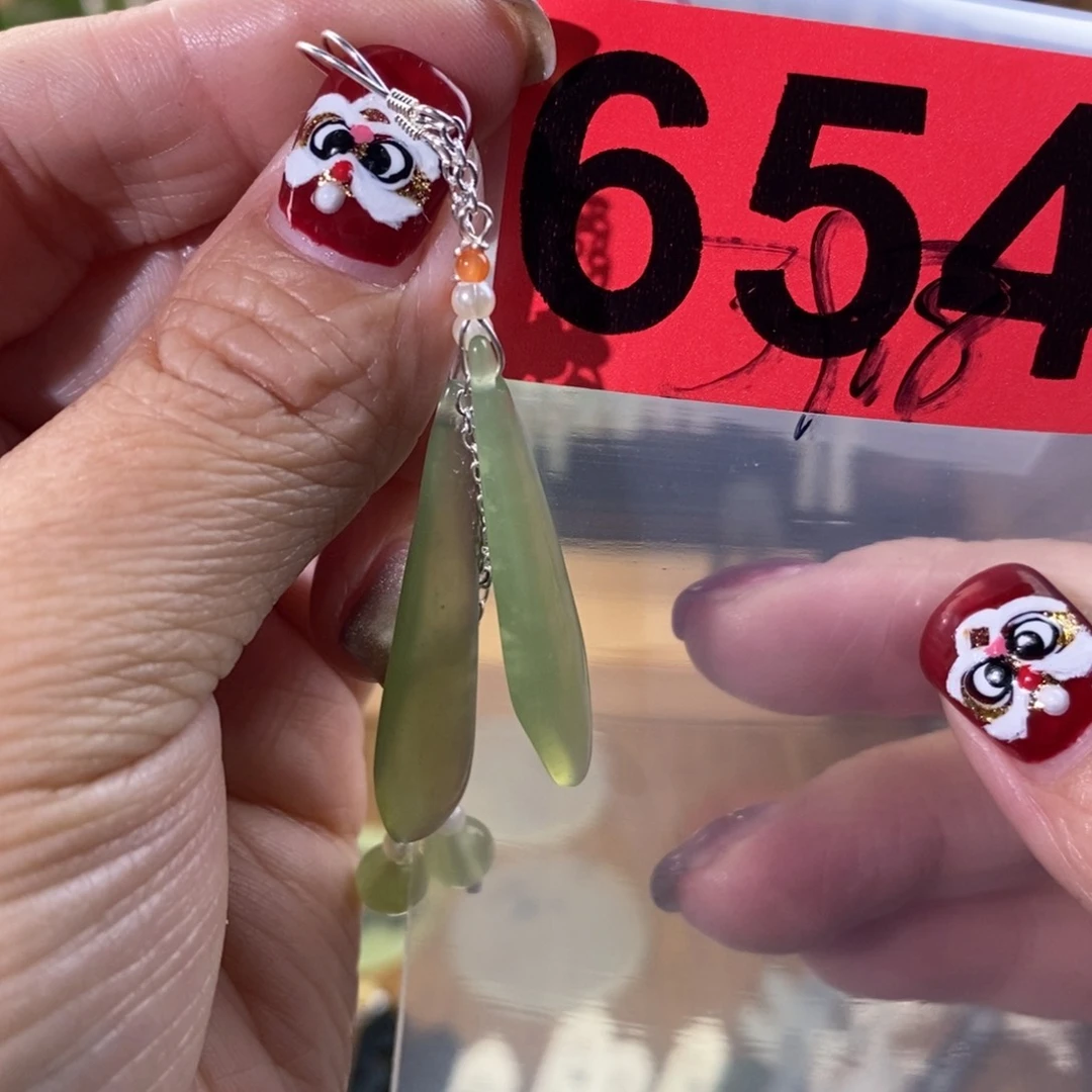 蛇纹石玉玉簪合金旭**?