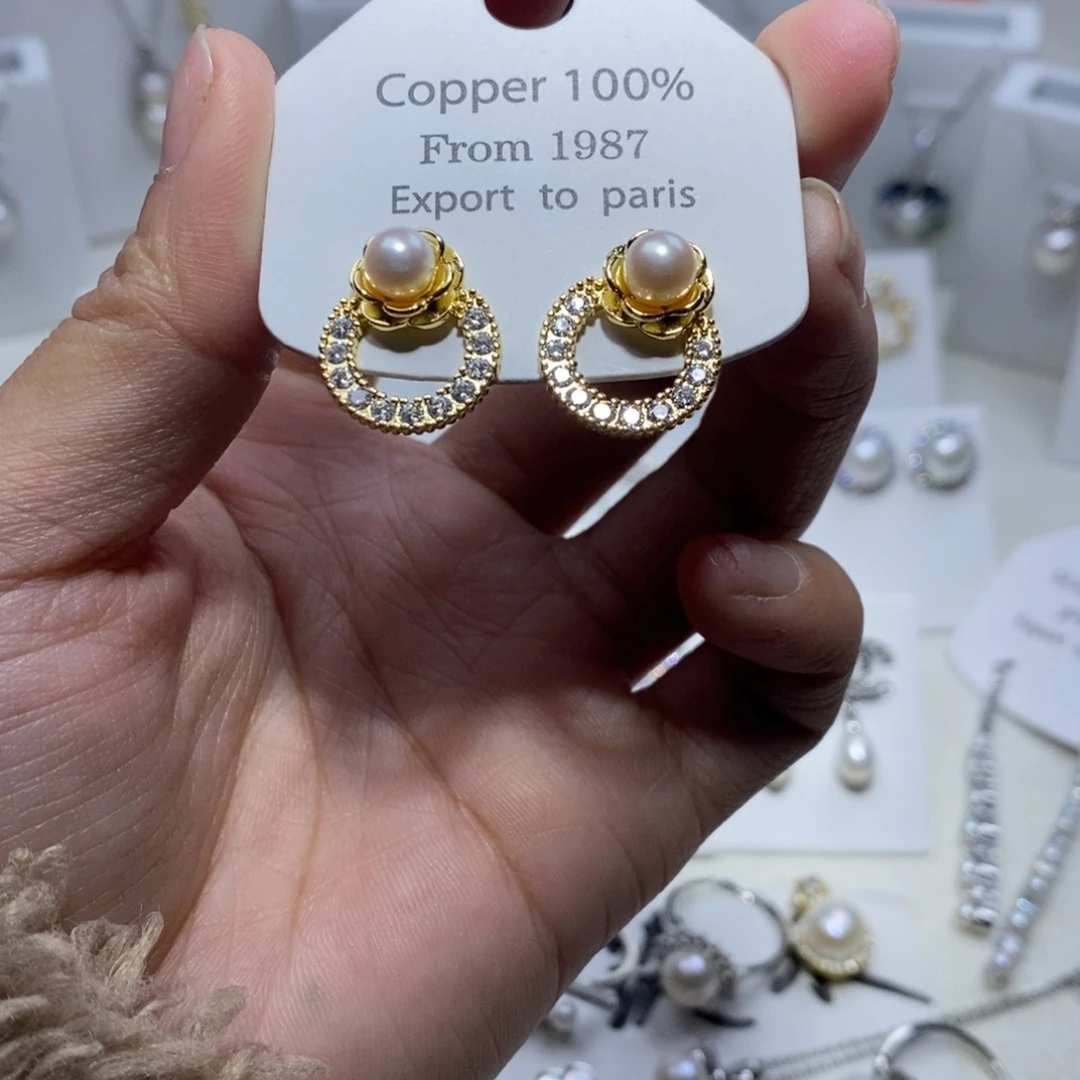 耳饰淡水珍珠未镶嵌