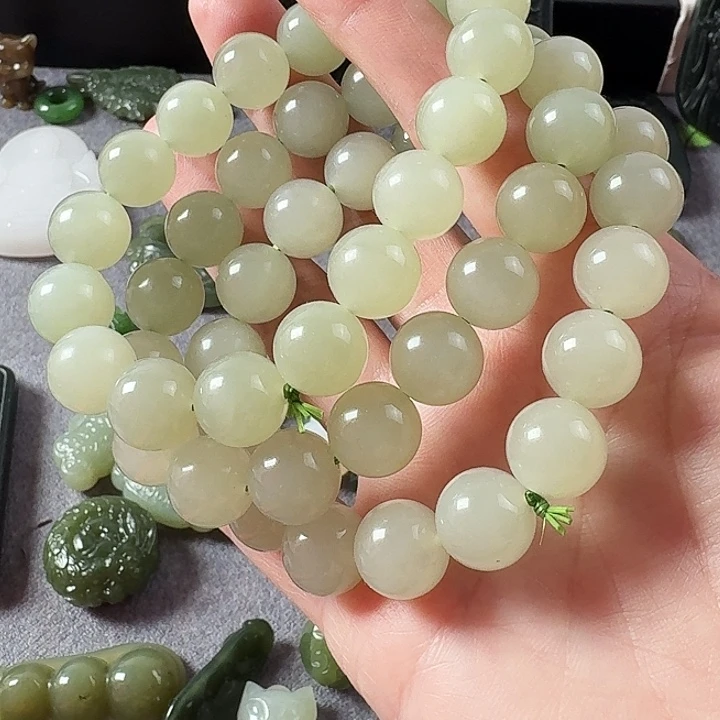 和田玉（糖玉）未镶嵌手串