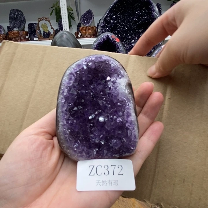 未镶嵌紫晶大型摆件（非配饰）