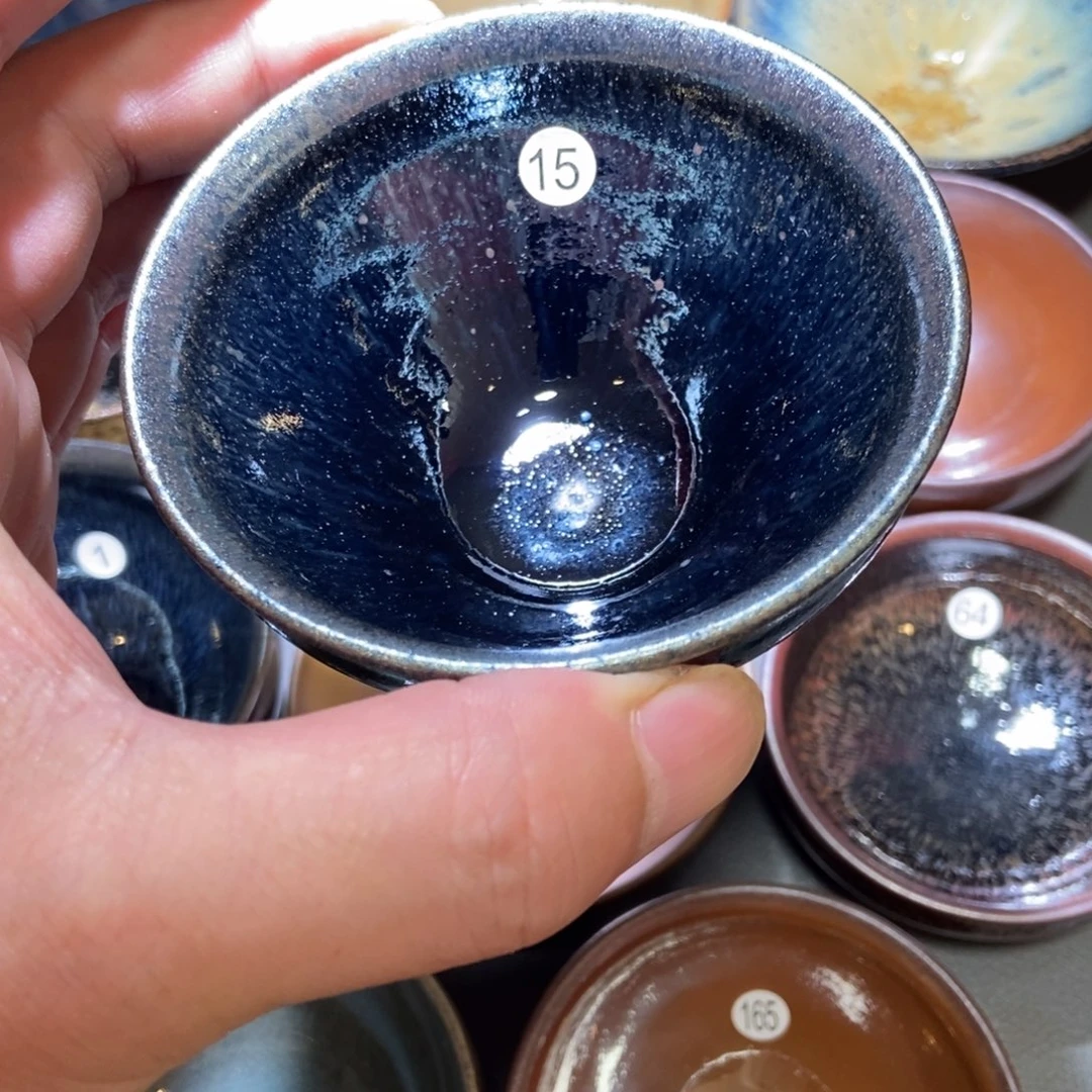 茶盏15 建窑建盏龙窑柴烧