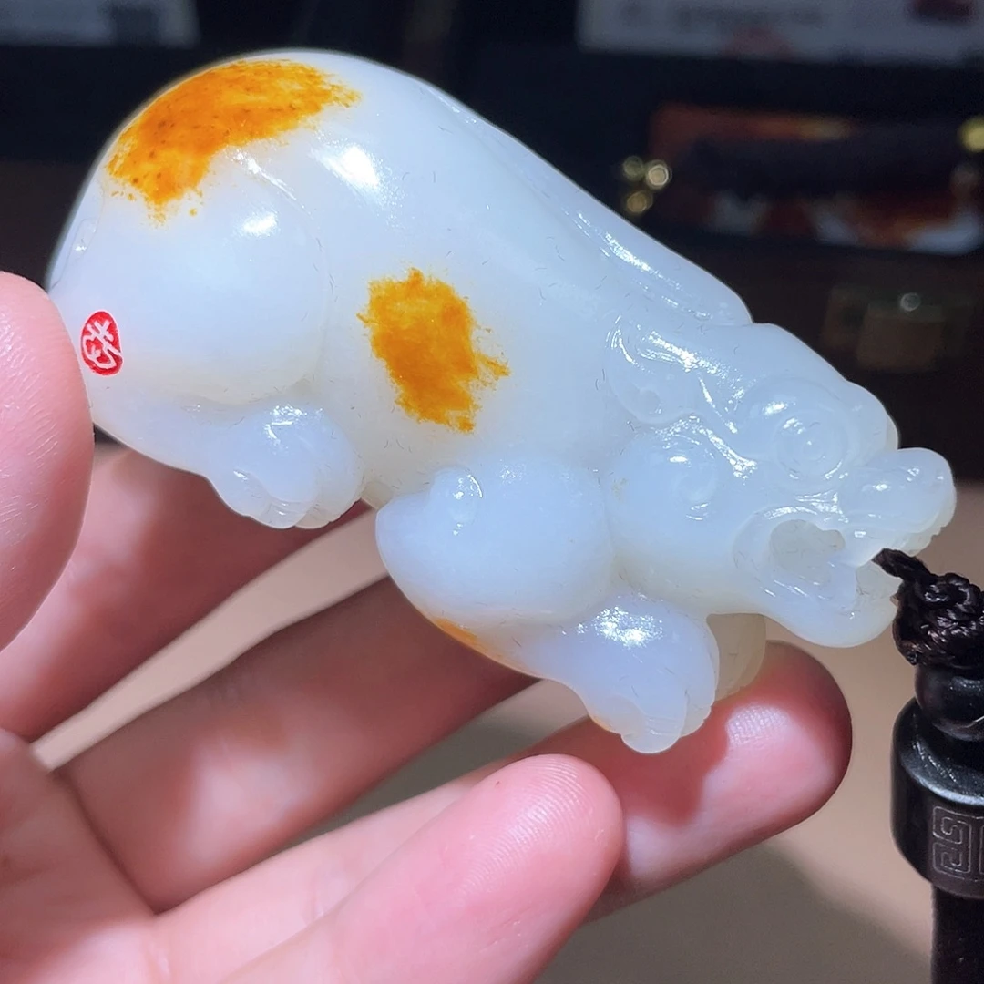 和田玉颈饰未镶嵌A7 