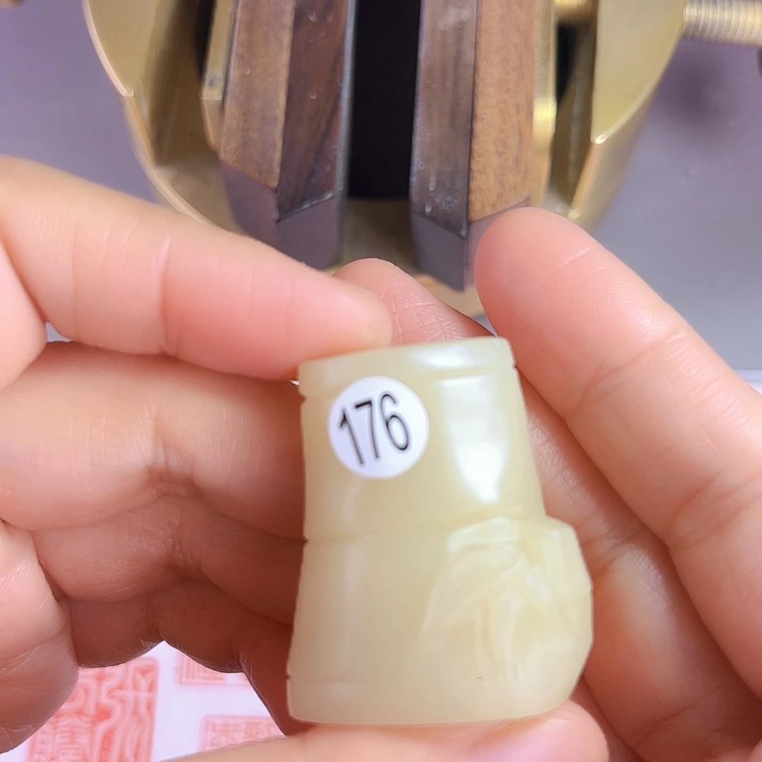 寿山石印石176号芙蓉石闲章