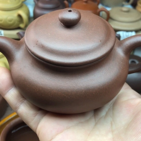 茶壶紫砂紫泥仿古180豪升左右