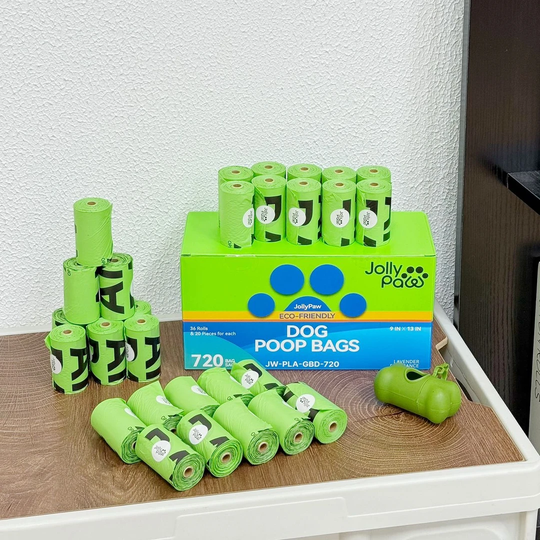 K252448 卷装设计+易撕线 可降解 宠物垃圾袋 共720个