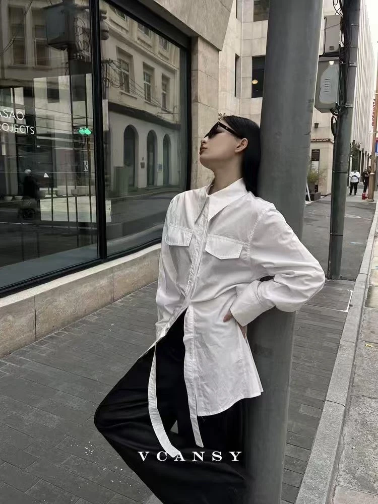 MG飘带衬衣   2226