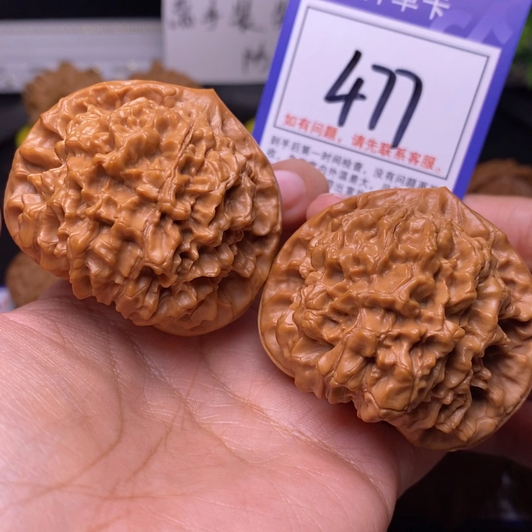 文玩核桃把件51官帽477