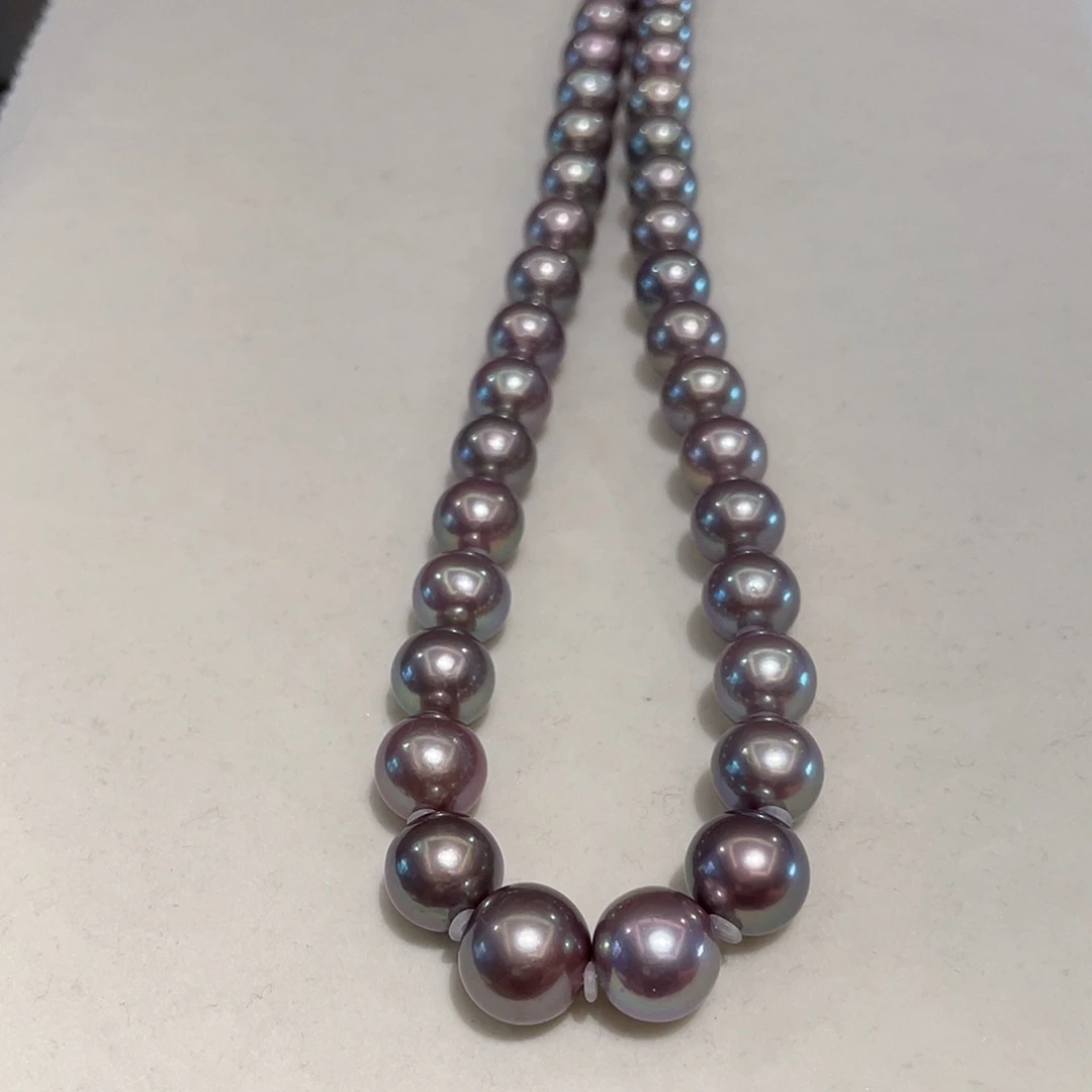 银S925镶嵌淡水珍珠颈饰