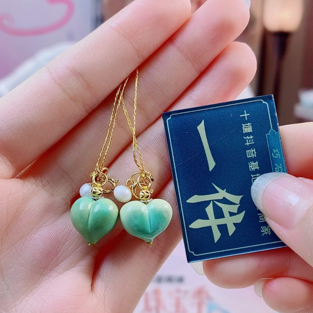 未镶嵌绿松石珠宝奇石多样性发货