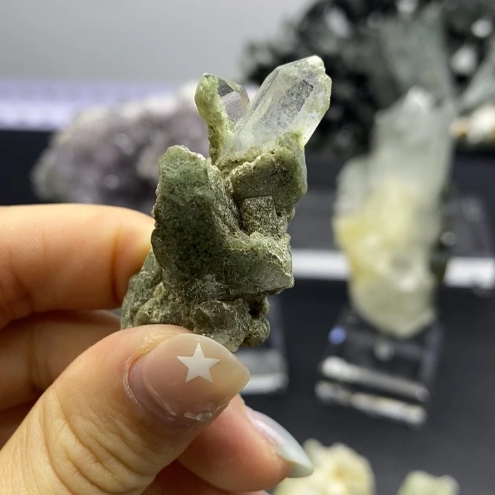 有机玻璃12绿幽一个