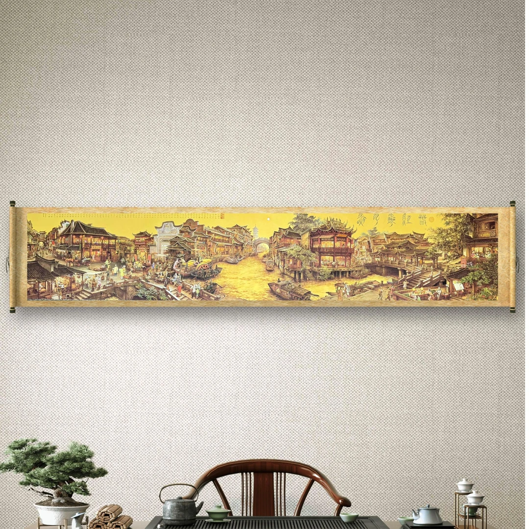 黄逸宾教授作品《春江花月夜》