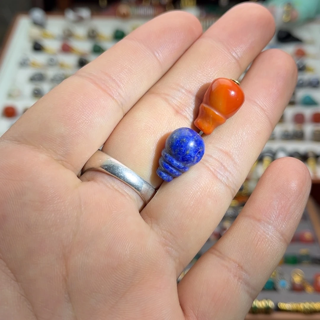 玛瑙/玉髓未镶嵌单珠拍一发一