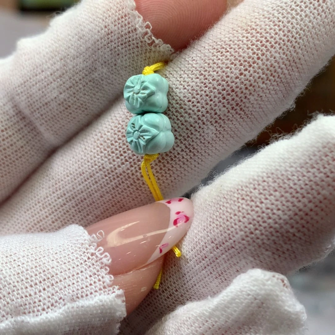 绿松石未镶嵌挂件