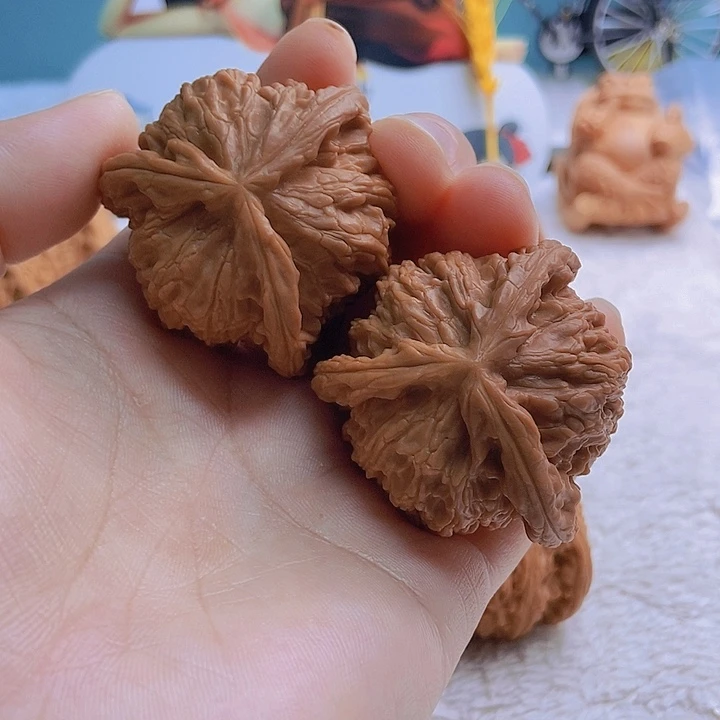 把件文玩核桃我三棱