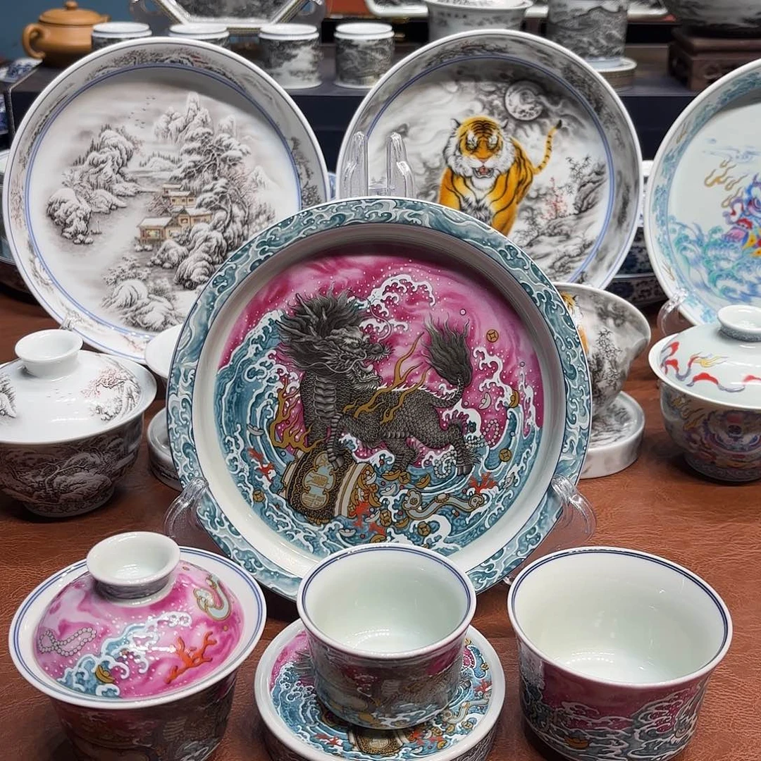 陶杯子景德镇陶瓷艺术展