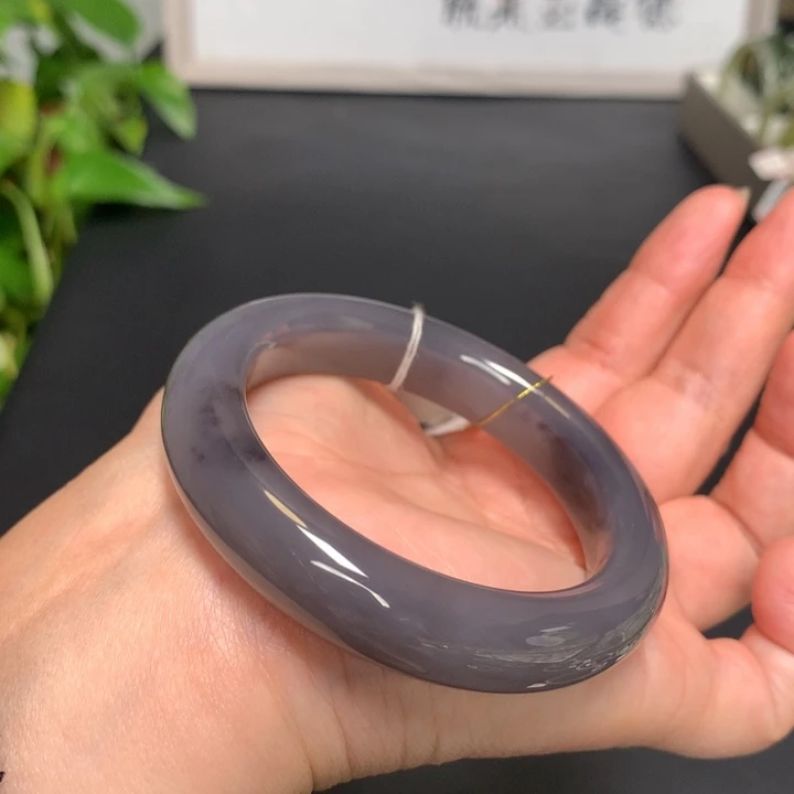 和田玉手镯未镶嵌54