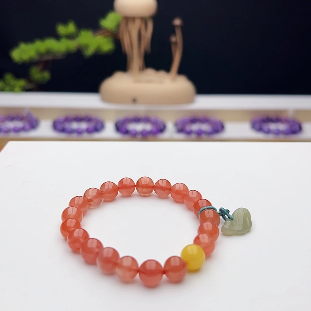 手链未镶嵌水晶南hong8mm+