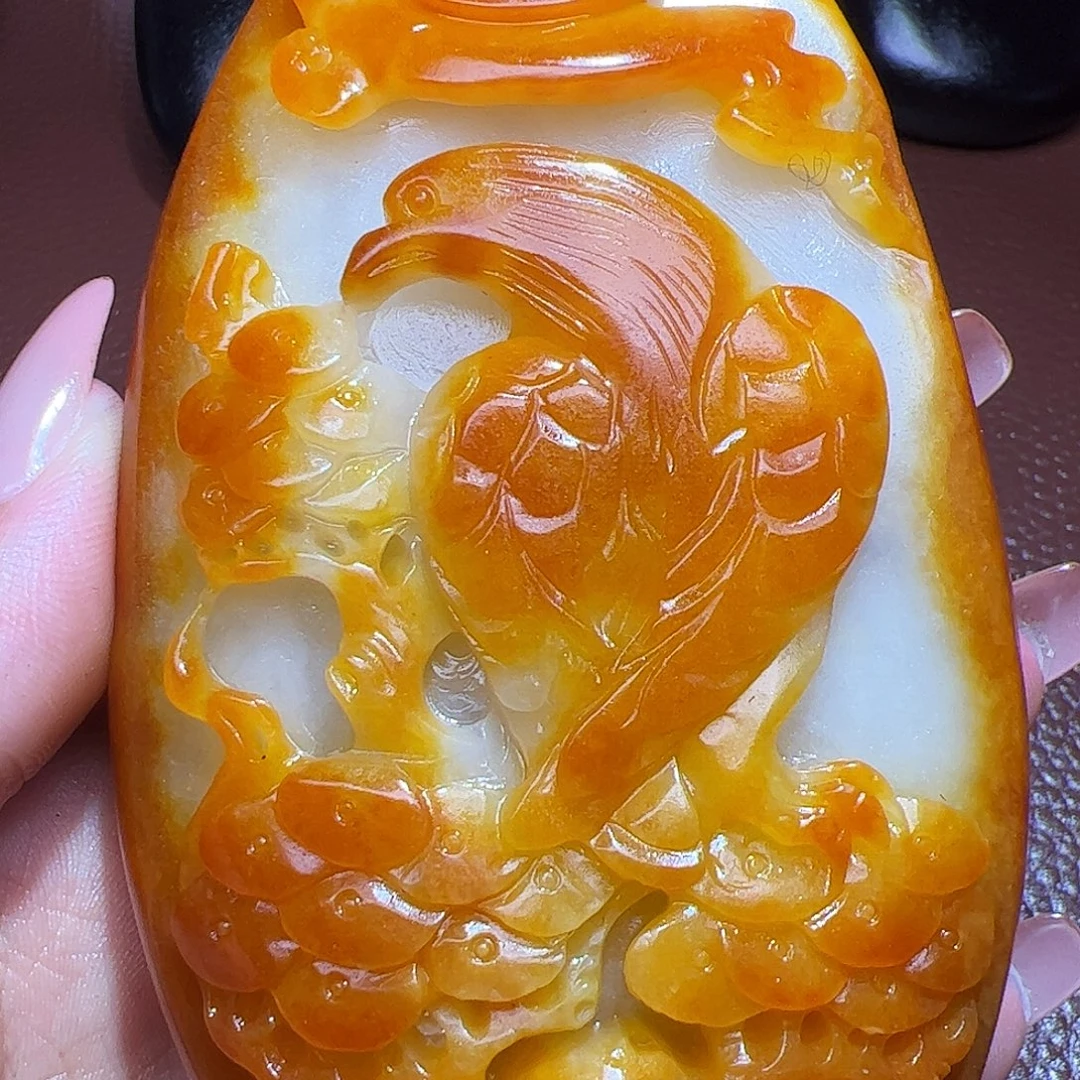 用***3和田玉未镶嵌颈饰