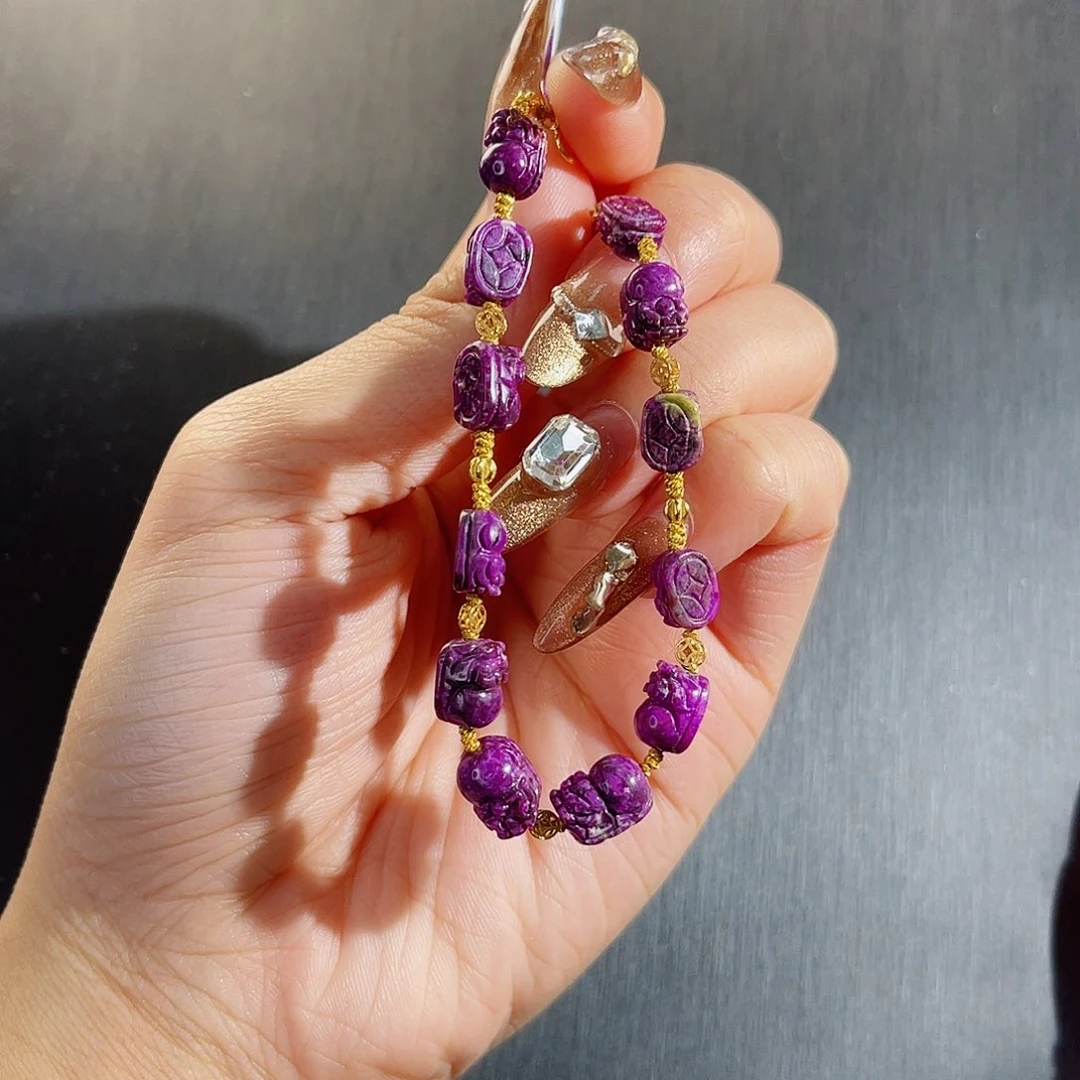 苏纪石（舒俱来）手链k金未镶嵌