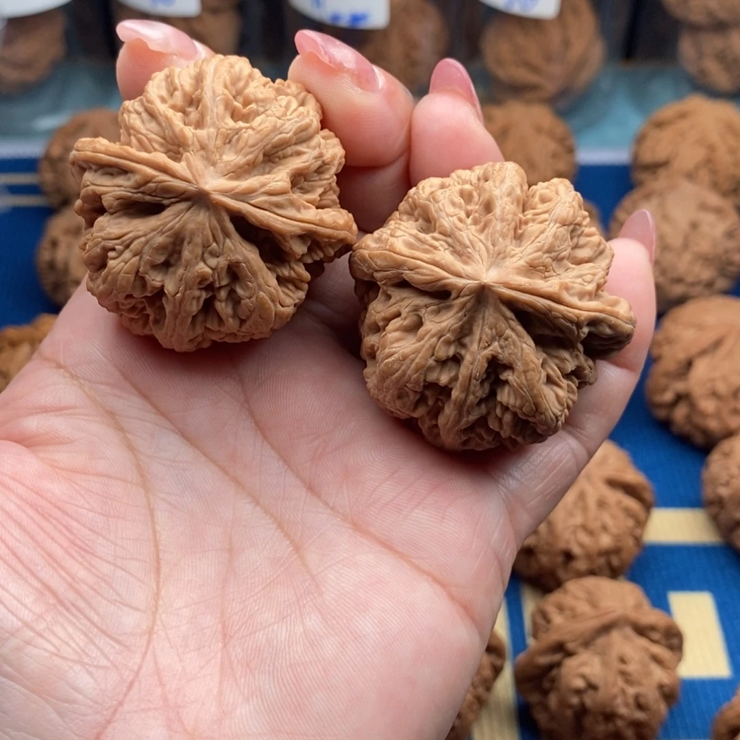 魔***文玩核桃把件粗筋42