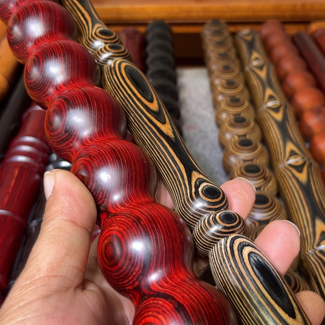 大果紫檀（缅甸花梨）葫芦棍