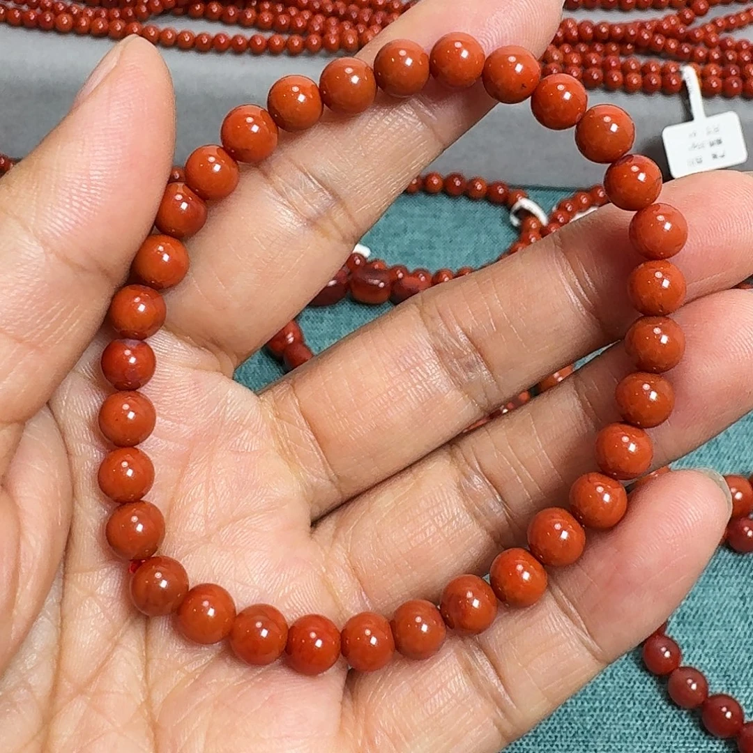 南红玛瑙未镶嵌项链