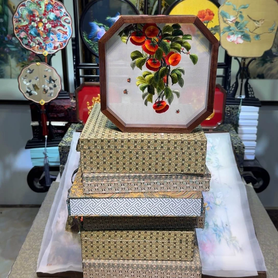 刺绣刺绣工艺精湛