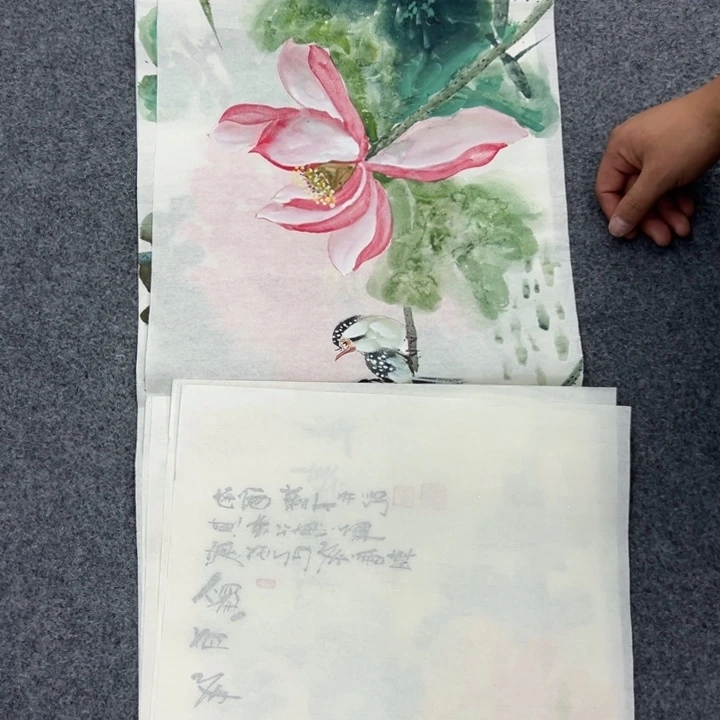 国画宣纸纯手绘字画