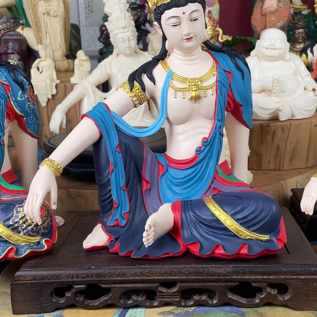 海***涛石材自在观音摆件30