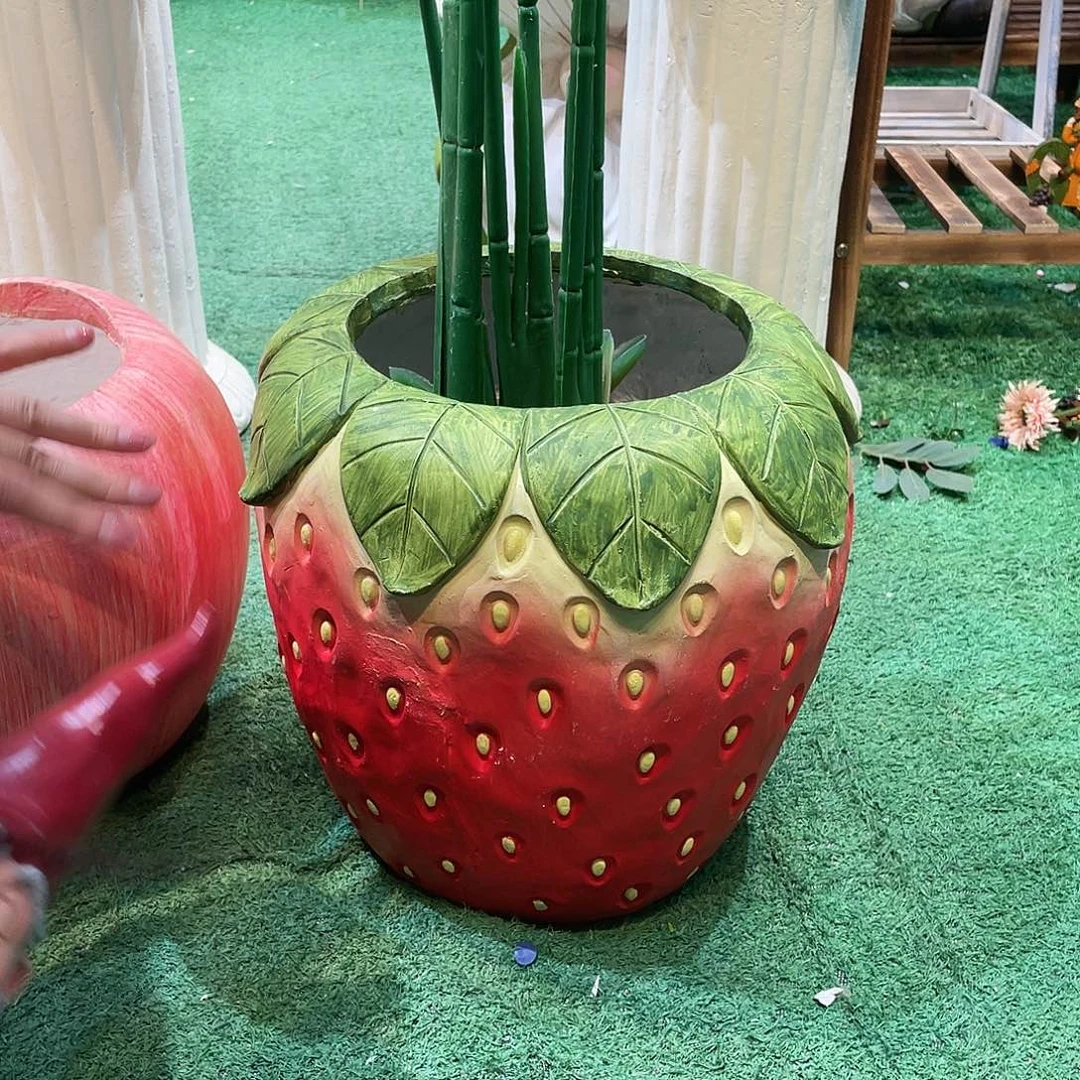 摆件花园摆件红红火火