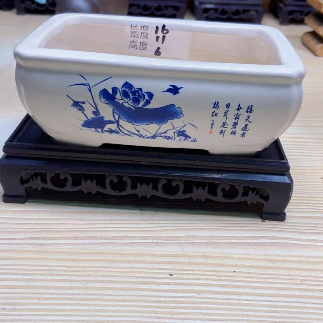 瓷片陶瓷花盆陶瓷艺术