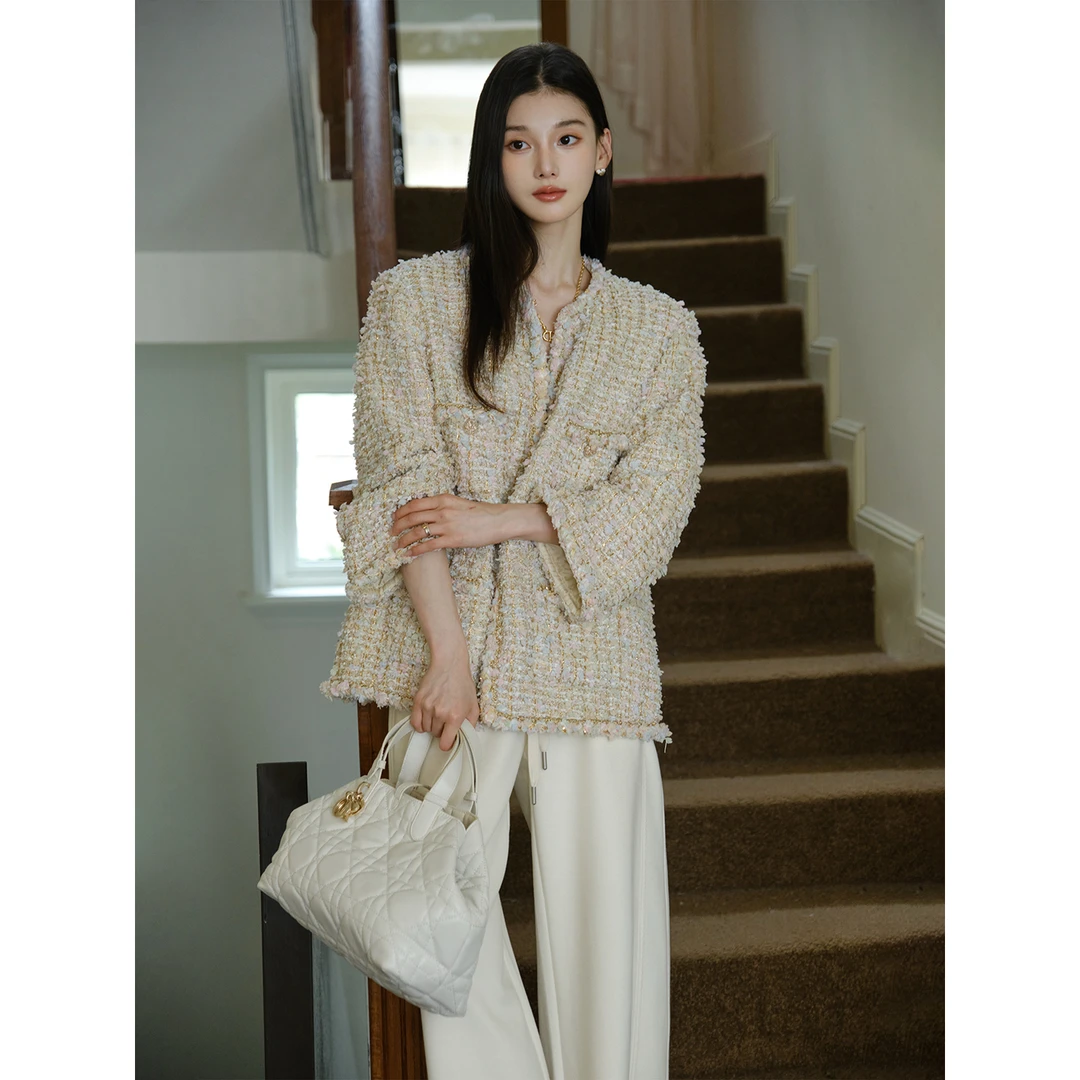 且可ChillCoz 时之华 经典彩宝复刻 莱赛尔棉香风外套