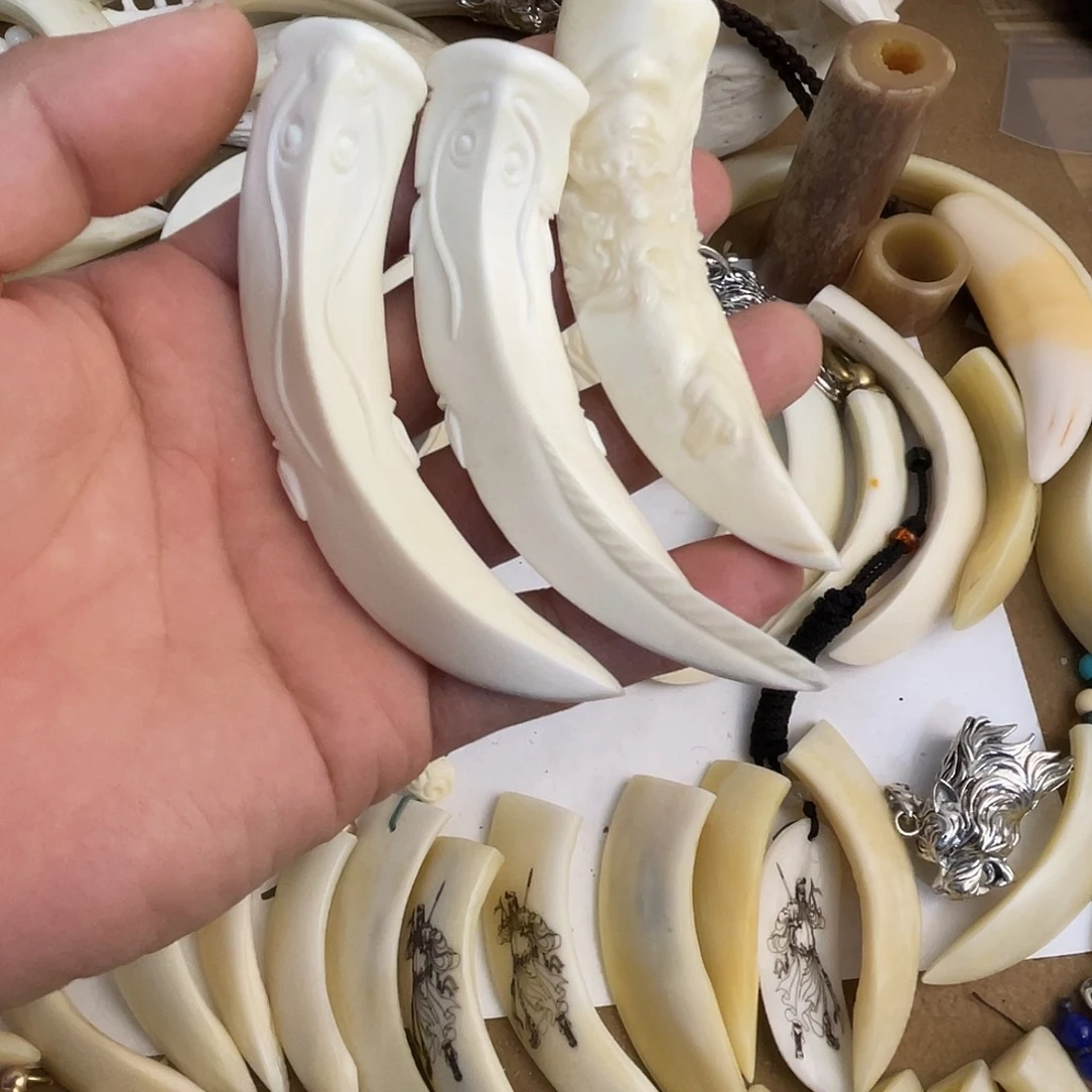 猪牙手串/手链猪牙獠牙