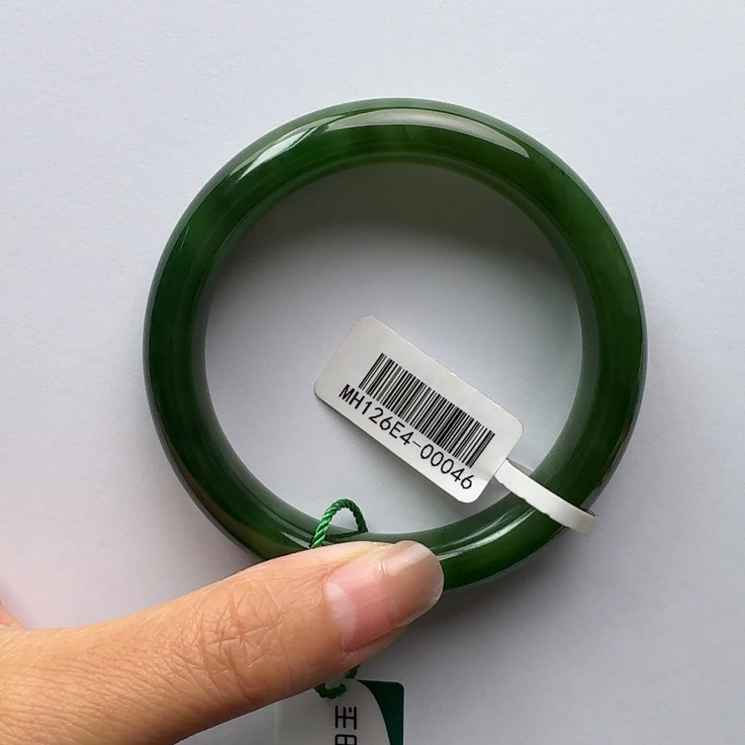 和田玉未镶嵌手镯56