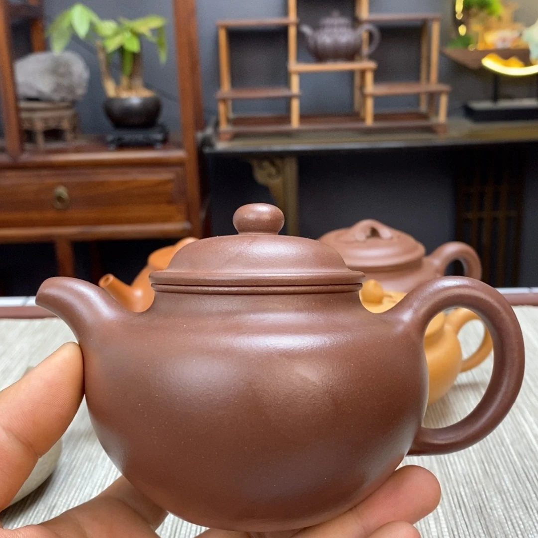 紫泥茶壶容量350毫升