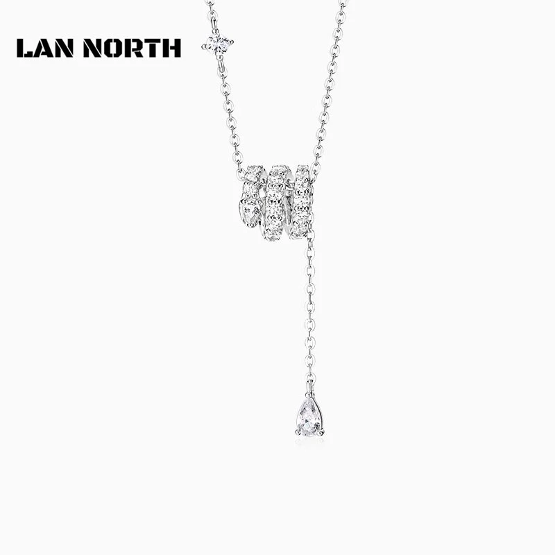 坠链均925银坠链均银灵蛇项链女纯银轻奢小众锁骨链生日礼物女生