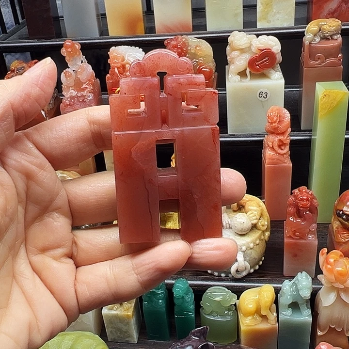 印石寿山石寿山石手工雕刻