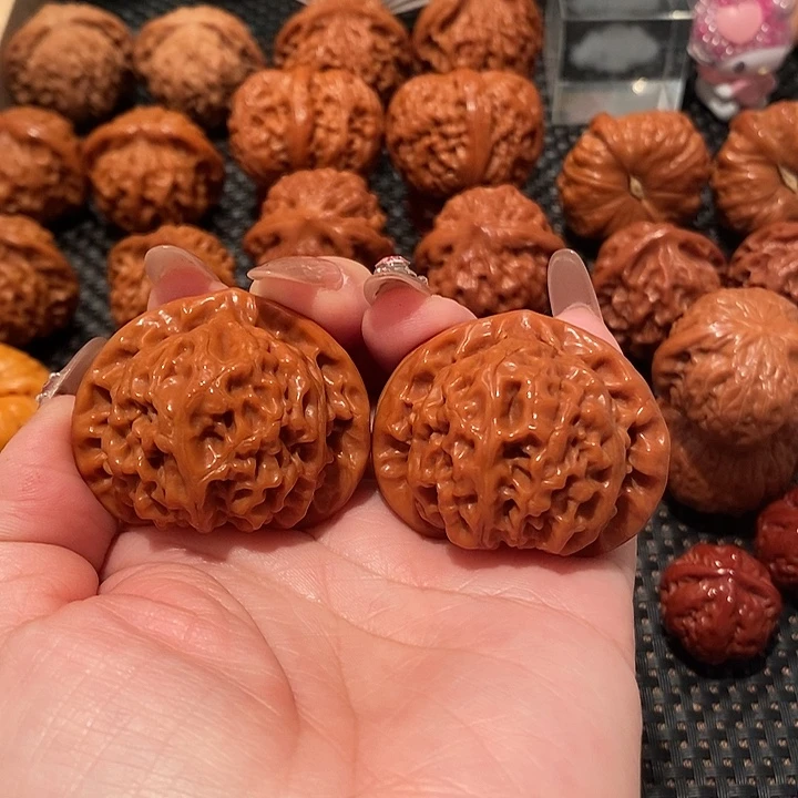 成***己吊坠文玩核桃宫灯0929