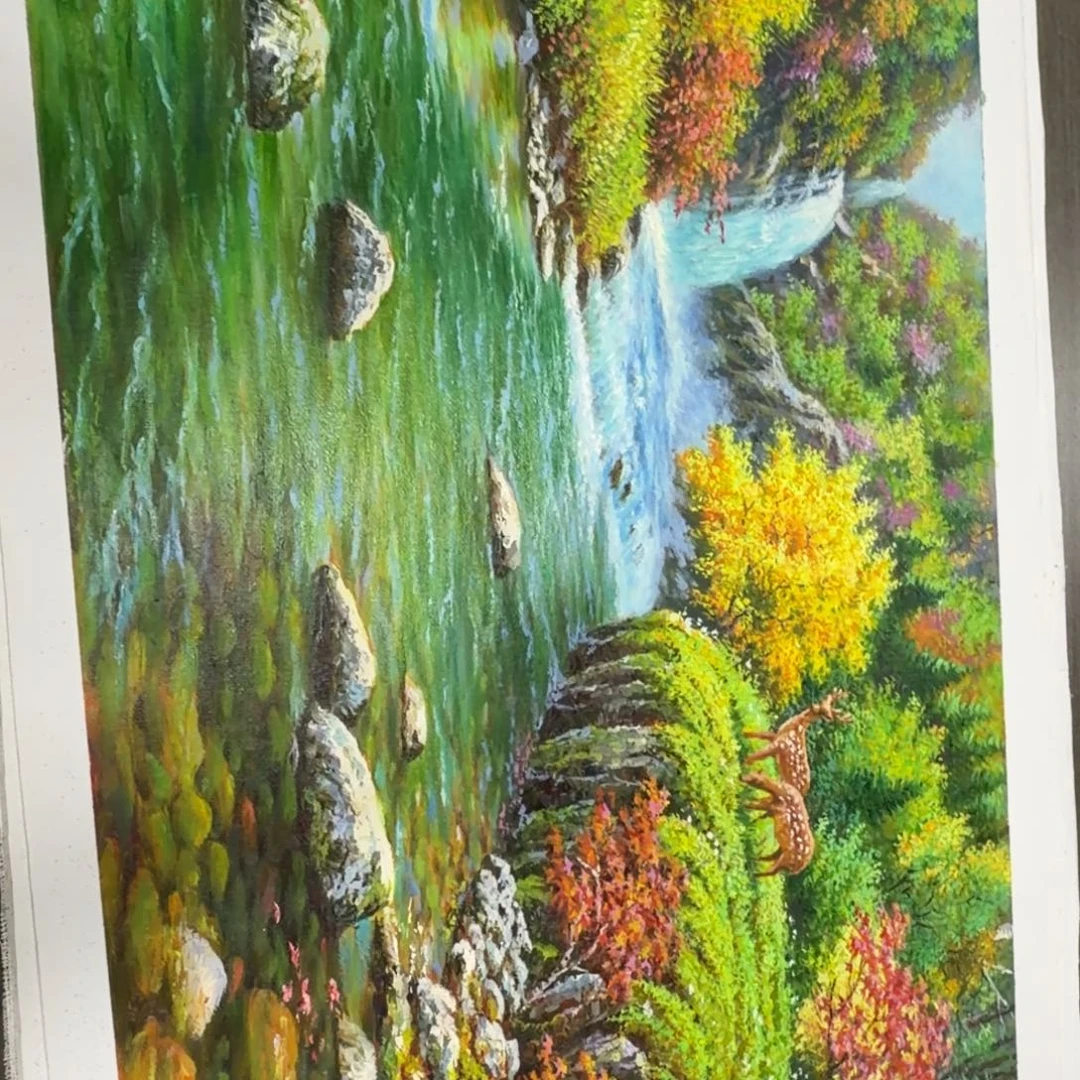 油画我的小可爱小可爱小