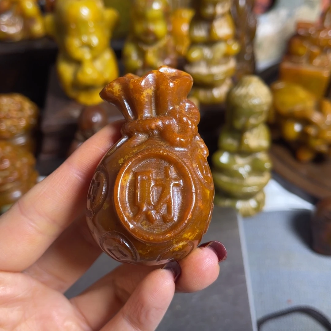 蛇纹石玉合金颈饰