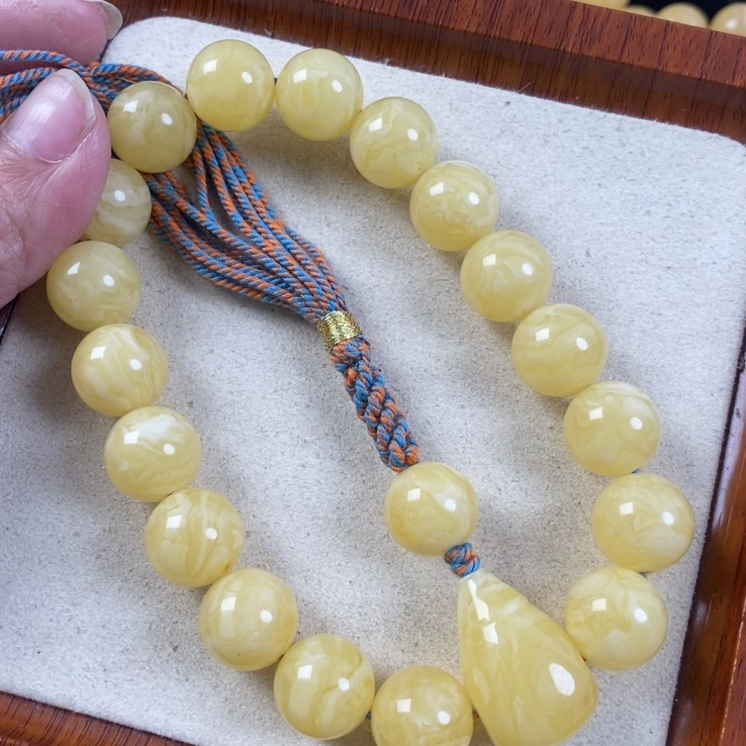 琥珀未镶嵌珠宝奇石14➕同料白花满蜡