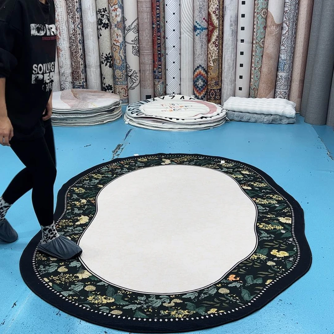 混纺180×244尺寸误差±1-3cm棉布底比利时绒孤品特价