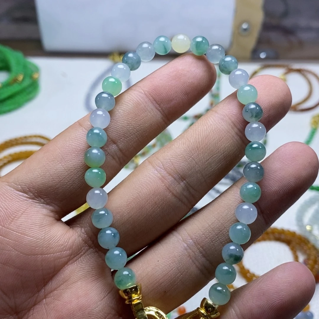 定制翡翠未镶嵌缅甸翡翠a货卡6