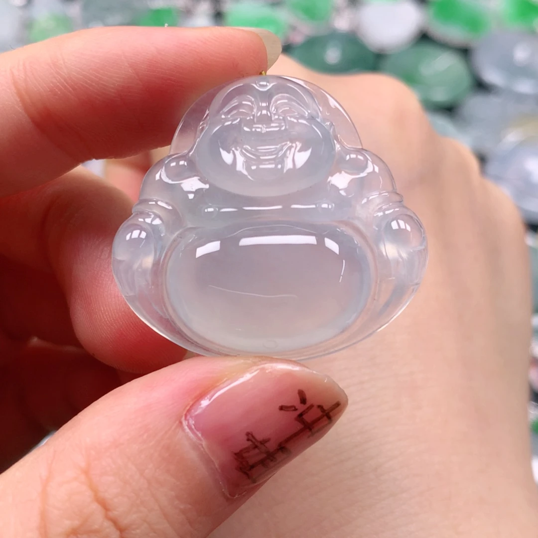 翡翠未镶嵌颈饰天然翡翠