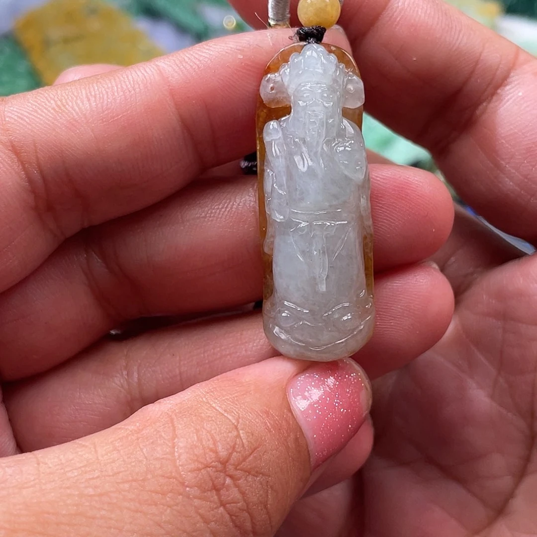 翡翠未镶嵌颈饰翡玉缘翡翠