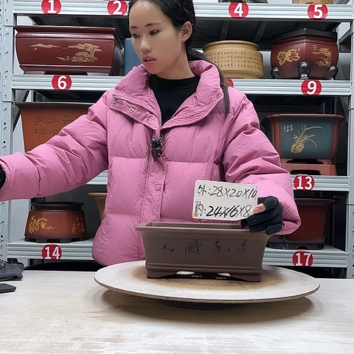 紫砂花盆紫砂花盆