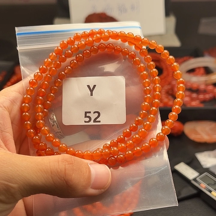 未镶嵌南红玛瑙多样性发货5m m南红玛瑙