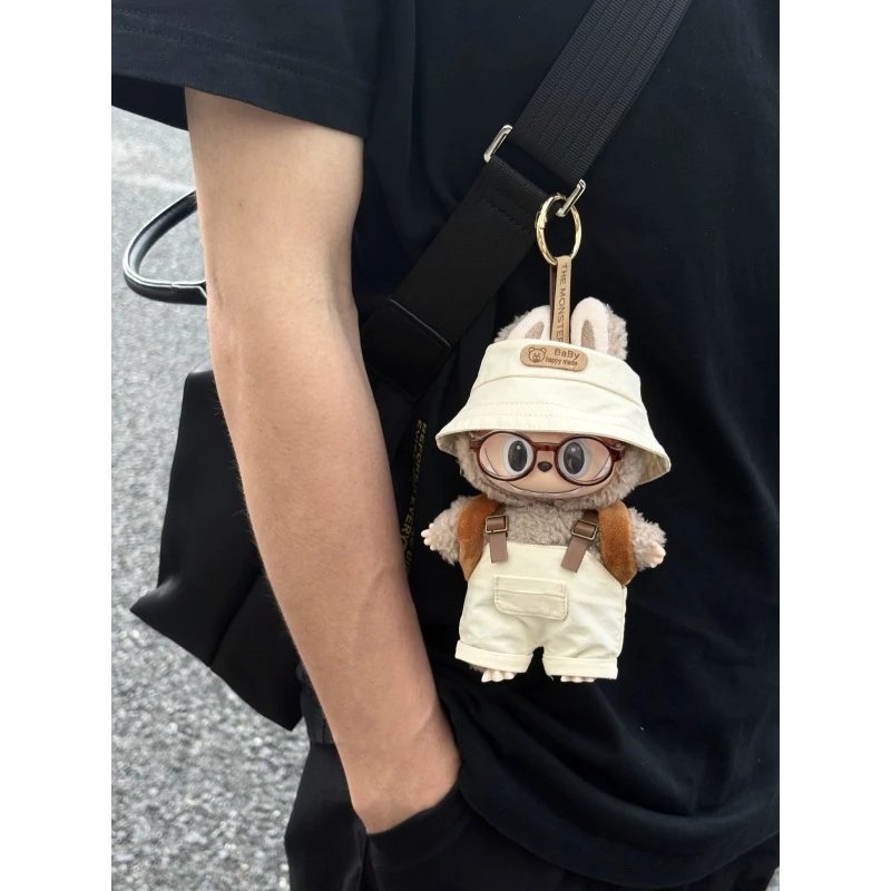 【仅衣服】玩偶娃娃娃衣17cm一代二代三代搪胶公仔衣服两件套着替