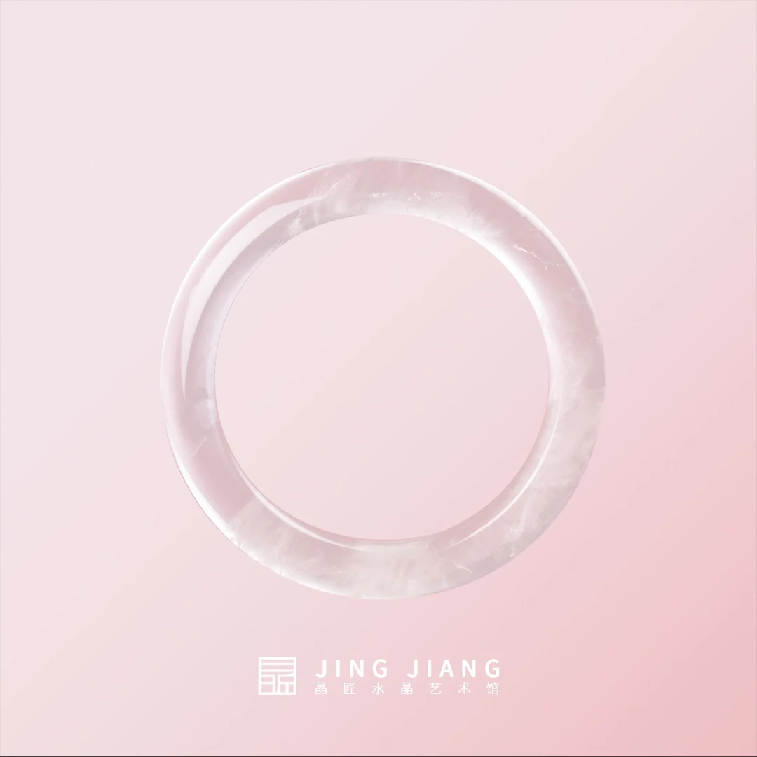晶匠西柚粉手镯 多规格多样性发一